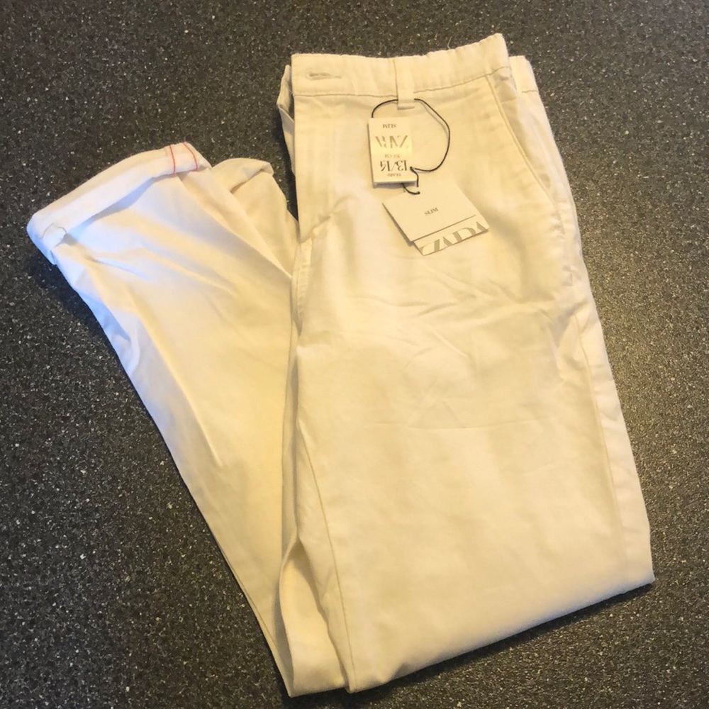Zara kids slim cut pants (size 13/14) fits like a womens xs